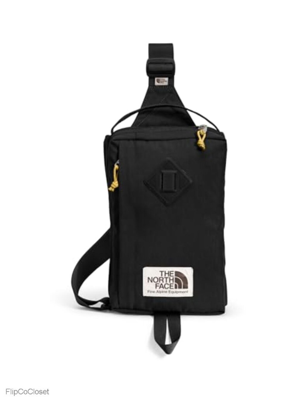 North Face Berkeley Field Bag Water Repellent Recycled Nylon Sling Crossbody